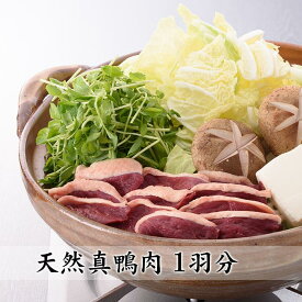 鍋用 天然 真鴨肉 スライス 1羽分 冷凍 真空パック 天然 国産 ジビエ ギフト 節分 ホワイトデー ひな祭り 大竹屋