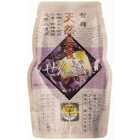 天然美食 ぜんざい 180g【遠藤製餡】