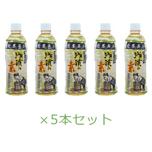 麹屋甚平 浅漬の素 (500ml×5本セット) 【マルアイ食品】