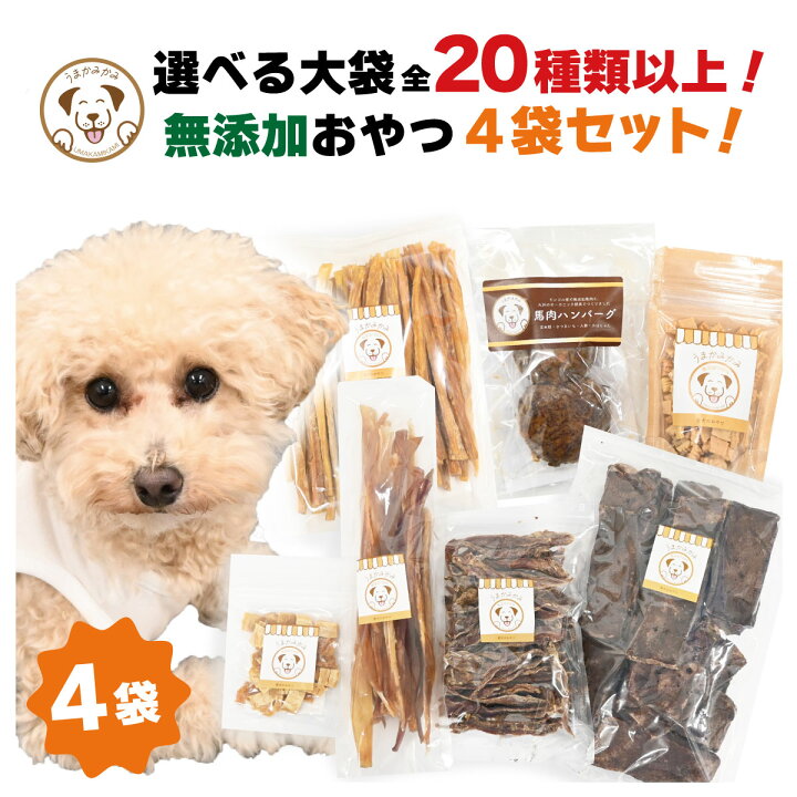 楽天市場】【選べる4点】 犬 おやつ 無添加 大容量 犬のおやつ 