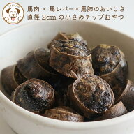 【楽天スーパーSALE 70％OFF】犬 おやつ ミックスチップ 小さめ 2cm グルテンフリー 馬肉 クッキー 小麦…