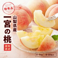 7月21日出荷　新鮮 完熟 もも 桃 1～5kg 桃の里 山梨県笛吹市 一宮産 糖度12度以上 秀品 送料無料 産地直…