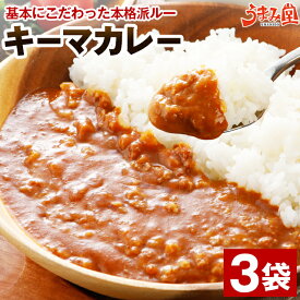 キーマカレー 辛口 180g×3パック 送料無料 レトルト食品 国産 豚肉 カレー ご飯 のお供に 牛肉 常温保存OK 非常食にも おつまみ おかず 日持ち 常温 ポイント消化 カレー レトルト 通販 自宅用 家庭用 買いまわり お取り寄せグルメ 備蓄 食品 [メール便]