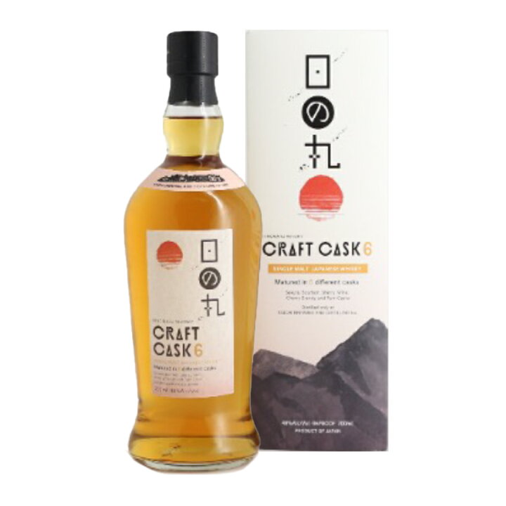 楽天市場】木内酒造 八郷蒸留所 日の丸ウイスキー CRAFT CASK6 