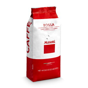 【賞味期限2027年4月】ムセッティー ロッサ 豆(ホールビーン)1000g(1kg)【デロンギ・ジャパン株式会社正規輸入品】