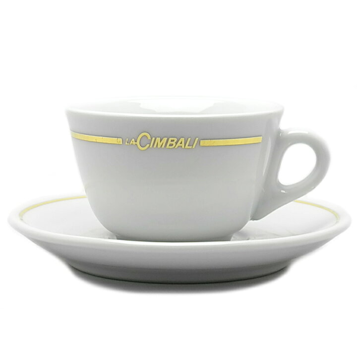 楽天市場】ラ・チンバリ(LA CIMBALI)ロゴ入り カプチーノカップ 