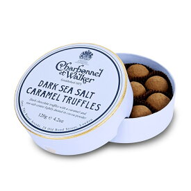 【賞味期限2026年7月27日】シャルボネル・エ・ウォーカー(シャルボネル エ ウォーカー)(Charbonnel et Walker)ダーク シーソルト キャラメル トリュフ8P(8粒)※ブランド紙袋無し※ご贈答対応不可