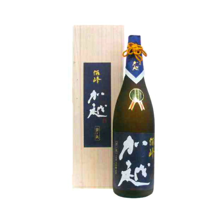 楽天市場】加越 酒峰加越 大吟醸しずく原酒 紫の氣(紫の気)720ml【2024 