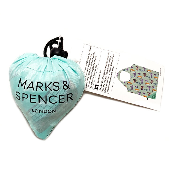 楽天市場】マークス&スペンサー(M&S/MARKS&SPENCER)エコバッグ 