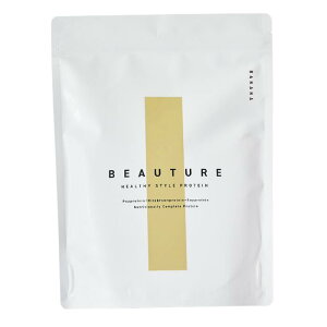 【オールインワンプロテイン ビューチャー 480g 1袋 黒蜜きなこ味 バナナ味】BEAUTURE ソイプロテイン 大豆 えんどう豆 玄米 チアシード 植物性タンパク質 完全栄養 置き換えダイエット 12~24回