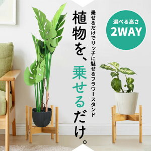 植木鉢台 花台 竹 木製 【直径25cmの鉢まで対応】 ポットスタンド フラワースタンド 室内 屋外 おしゃれ 鉢カバー プランターラック ウッドポット