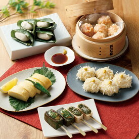 【冷凍】版ちょっとずつセット ギフト 贈り物 お中元 とうふ しゅうまい えびづつみ 湯葉揚げ ミニ生麩 柚子みそ 木の芽みそ 麩まんじゅう 梅の花 送料無料《冷蔵》【楽ギフ_のし】【楽ギフ_のし宛書】【楽ギフ_メッセ入力】ローカロリー