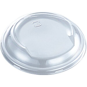 惣菜容器 CFボウル 130 蓋 (PET)【キーワード】ボウル、軽食、テイクアウト容器、デリバリー容器、バラ出し、おしゃれ、業務用、使い捨て食品容器