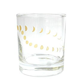 三日月から満月へ ムーンフェイズ(MOONPHASE) グラス 1点（カラー：ゴールド/シルバー） 専用化粧箱入り タンブラー おしゃれ プレゼント ウィスキーグラス 贈答ギフト