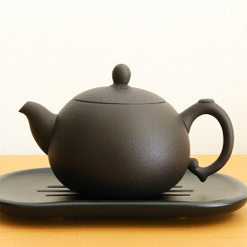 【茶壺】台湾茶壺（黒泥・鶯歌製）手拉壷 急須