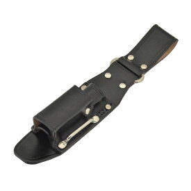 【 マルキン印 】TK-3【黒皮 工具差し】2段工具差しラチェット・カッター・レンチなどの工具収納差し【職人道具・工具入れ】