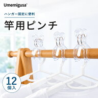 竿用ピンチ 洗濯ばさみ 強力 二重スプリング 12個セット｜透明ポリカーボネート製で割れにくい 風に強く…