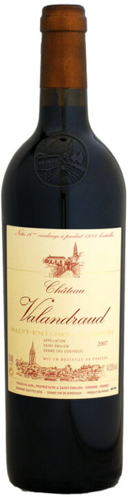 楽天市場】【クール配送】シャトー・ヴァランドロー [2007]750ml 