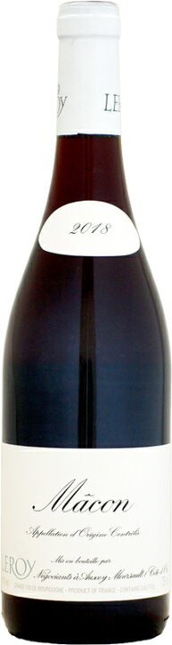楽天市場】メゾン・ルロワ マコン・ルージュ [2018]750ml 【正規品 