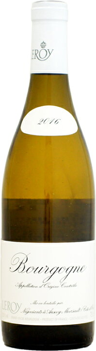 楽天市場】メゾン・ルロワ ブルゴーニュ・ブラン [2016]750ml (白  