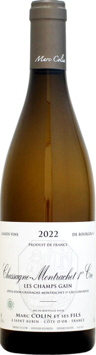 楽天市場】マルク・コラン シャサーニュ・モンラッシェ 1er レ・シャン  