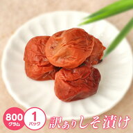 紀州南高梅 　 しそ漬け 梅 800g 　 訳アリ つぶれ梅 お弁当 免疫 塩分補給 熱中症対策 お徳用 ご家庭用 …