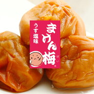 梅干し まけん梅（つぶれ梅） うす塩味 塩分約7% 紀州南高梅