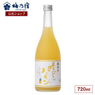 【ポイント10倍】【公式】 梅乃宿 梅の宿 あらごしパイン 720ml メーカー直送 あらごしシリーズ お酒 リ…