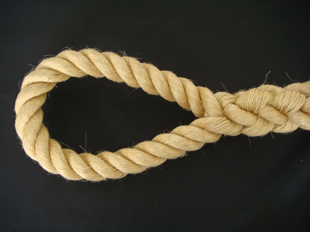 トレーニングロープ ターザンロープ マニラ麻　登り綱 ３０ｍｍ×５Ｍ | ロープのUMESHIMA　楽天市場店