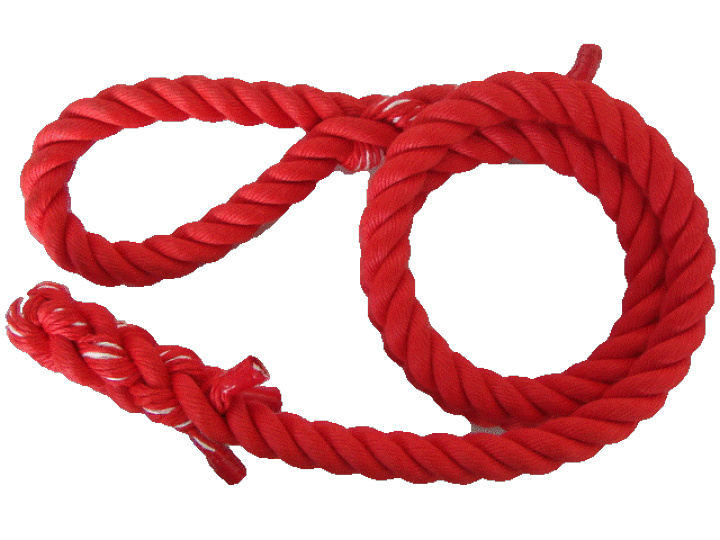 ターザンロープ　トレーニングロープ　麻ロープ 　登り綱 登り綱 ターザンロープ 麻ロープ直径30mm 片端アイ加工 片端