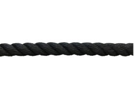 ロープ/切売り/クレモナロープ　黒　10mm