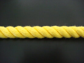 ロープ/切売り/カラーロープ/エステルカラーロープ　黄　9mm
