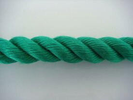 ロープ/切売り/カラーロープ/リプロンカラーロープ　緑　24mm