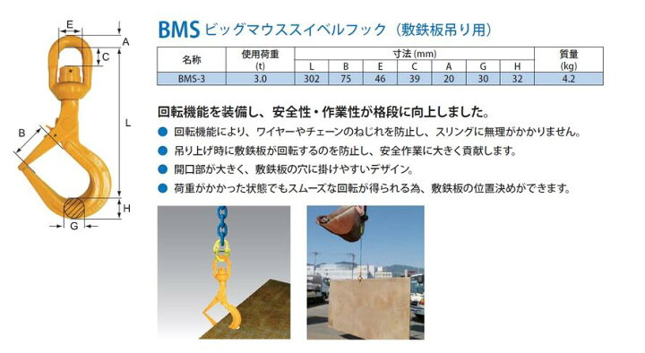 楽天市場】吊り具/マーテック/鉄板吊りチェーン10mm× 3t MG1 
