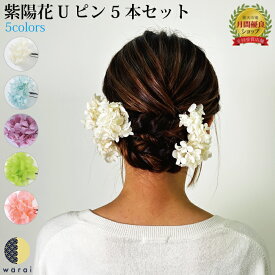 【卒業式応援フェアー】 髪飾り あじさい | 成人式 花 紫陽花 花飾り 和装 ヘアアクセサリー ヘアーアクセサリー 卒業式 ショート 入学式 結婚式 披露宴 ウェディング ウエディング 髪飾り 色打掛 浴衣 振袖 着物 卒業袴 ヘッドドレス かすみそう プリザーブドフラワー