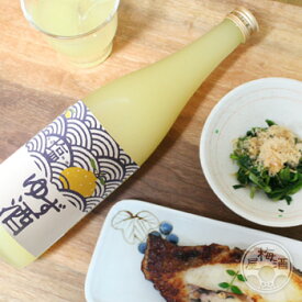 塩ゆず 1800ml 7度 日本酒ベース ゆず酒 食中酒 天然塩 海の精北島酒造 滋賀県 夏 ギフト プレゼント お中元 お歳暮 お正月 酒 お酒