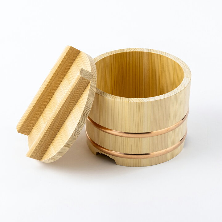 楽天市場】木製おひつ-木曽さわらの厚口おひつ のせびつ のせ蓋おひつ 
