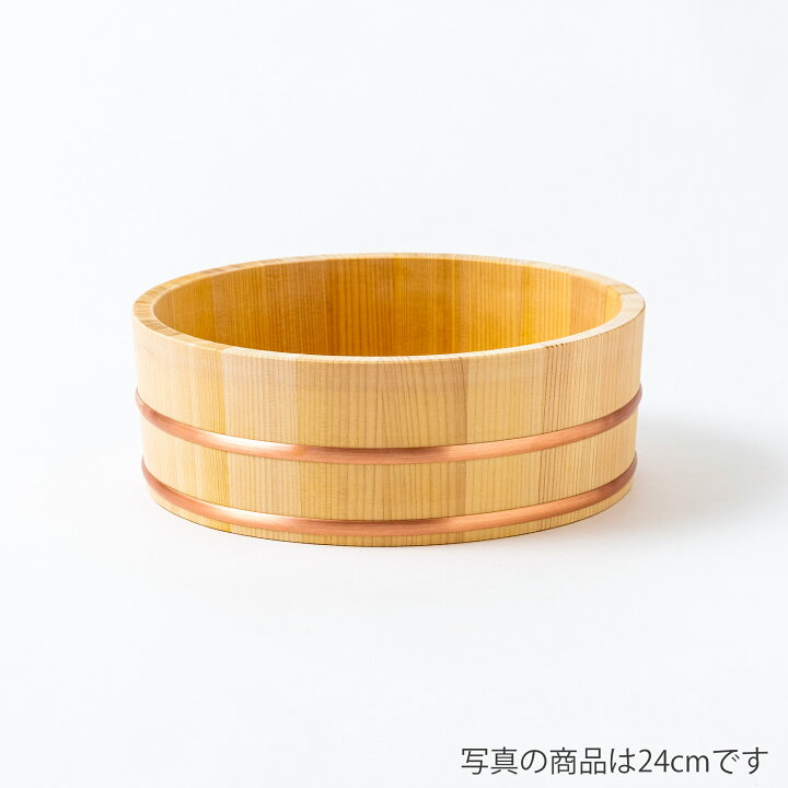 楽天市場】木曽さわらの飯台 寿司桶 飯切り 日本製 24cm～42cm : 梅沢