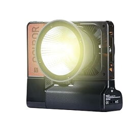 【中古】COLBOR W100 Kit 撮影ライトキット 100W 2700-6500K CRI97+ APP制御 インタビュー/広告/動画/TIKTOKなどの撮影照明に対応 バッテリー付属 室外撮