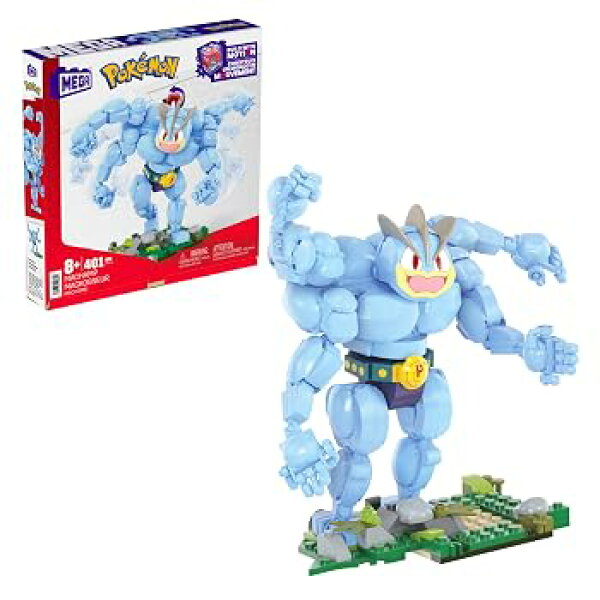 【中古】MEGA Pok?mon Juguete de Construcci?n Machamp para ni?os de 8 a?os en adelante