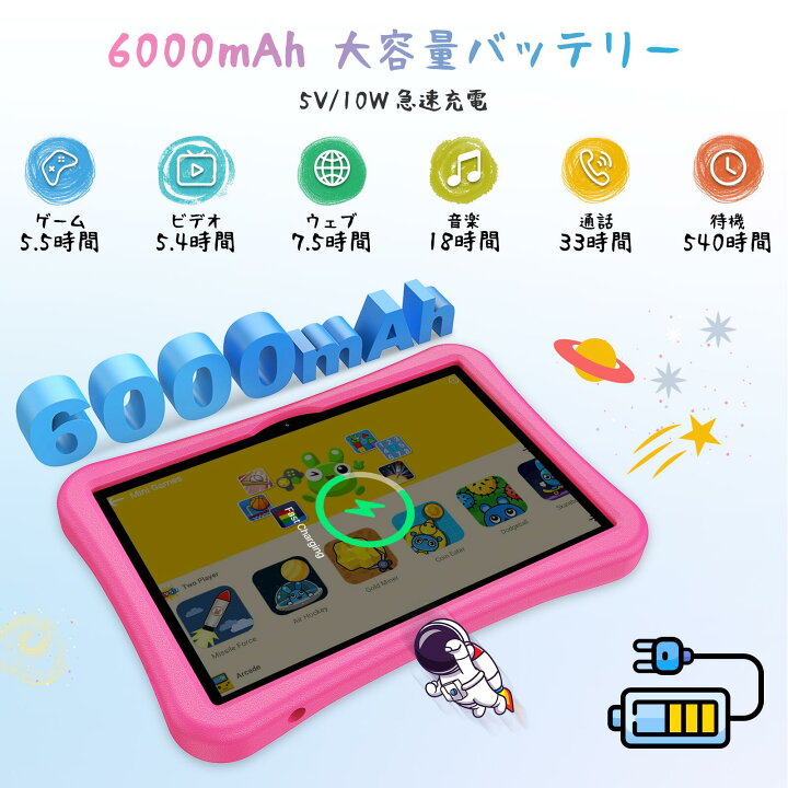 楽天市場】【キッズパーク/Playストア対応】キッズ タブレット UMIDIGI 