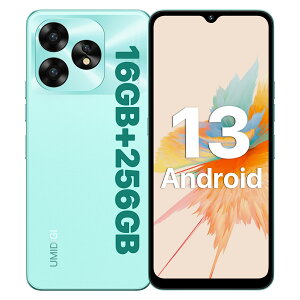 UMIDIGI A15/A15C �X�}�[�g�t�H���{�� �y�V���o�C�� 16GB+256GB/16GB+128GB �}���[�d Android 13.0 NFC�Ή� �X�}�z�{�� 6.7HD���� 64MP/48MP AI 3��J���� SIM�t���[ 5000mAh��e�ʃo�b�e���[ ��F�� �w��F�� ���Z