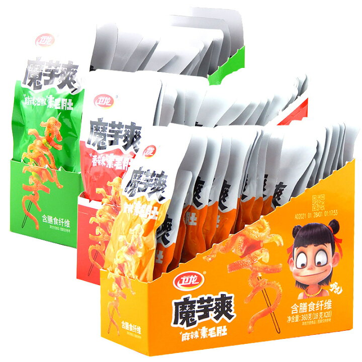 90円 通販 激安◆ 衛龍 魔芋爽 麻辣 素毛肚 辣条 5枚入 中華 おやつ 90円 通販 激安◆ 衛龍 魔芋爽 麻辣 素毛肚 辣条 5枚入 中華 おやつ