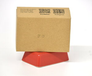 yaiSUru Square BowlzyTOzyg}gz঒ޗpVF^[ Zā@TCY@5.5×9.0×3.0@i{j