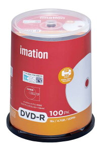 imation�i�C���[�V�����j 1��^��p CPRM�Ή� DVD-R 120�� IM032 (�Ж�1�w 1-16�{�� 100��)