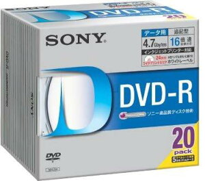 Sony DVD-R 4.7GB �f�[�^�p 16�{���Ή� �z���C�g�v�����^�u�� 10���p�b�N 10DMR47HPSH parent