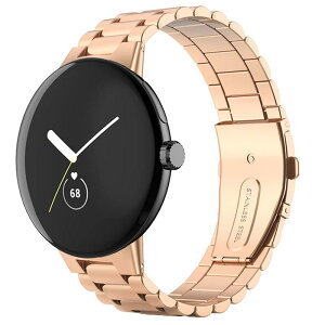 Lamshaw �o���h �Ή� Google Pixel Watch, �X�e�����X ���^�� �x���g �����o���h �Ή� Google Pixel Watch/pixel watch 2 �X�}�[�g�E�H�b�`