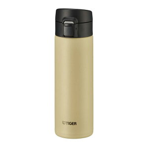 タイガー魔法瓶(TIGER) 水筒 360ml マグボトル ワンタッチ 軽量 ステンレスボトル 真空断熱 保温保冷 ブラック