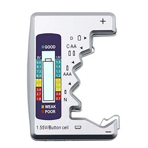 Wolfride �o�b�e���[�`�F�b�J�[ �d�r�c�ʑ���� �d���s�v �P1�` �P2�` �P3�` �P4�` 9V 1.5V �{�^���d�r �f�W�^�� �o�b�e���[ �e�X�^�[ �`�F�b�J�[ �d�r�`�F�b�J�[ ���d�r�e�X�^�[ LCD�t�����