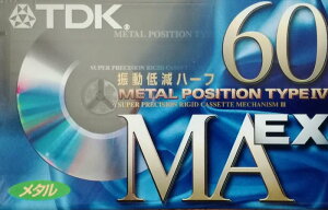 TDK ^e[v JZbge[v 60 MAEX-60